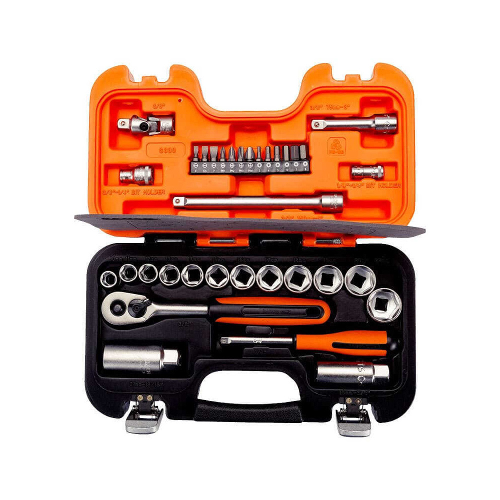 Coffret 34 douilles Bahco S330