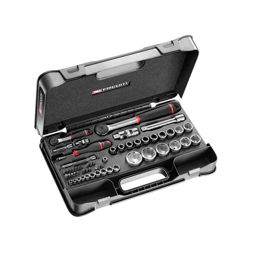 Coffret de douilles pans metriques 56 pcs Facom RS161 2