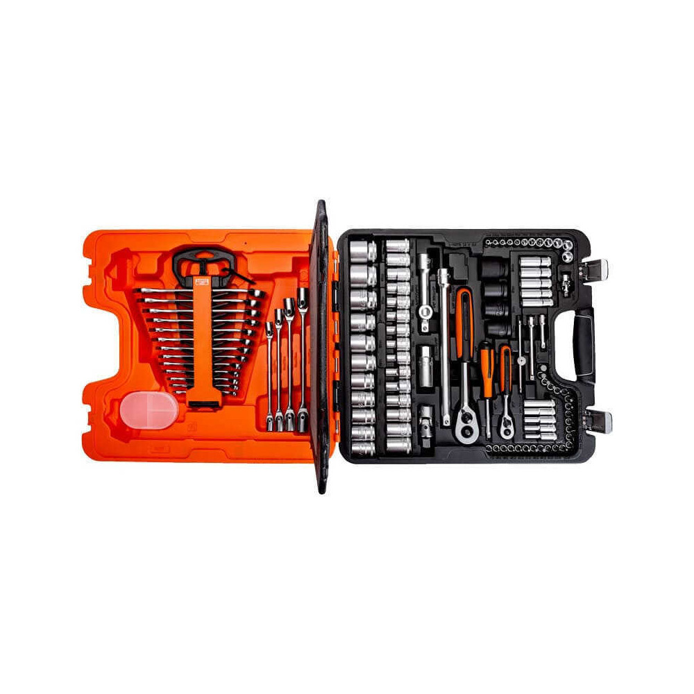 Jeu de douilles cles mixtes douilles tournevis Bahco S108