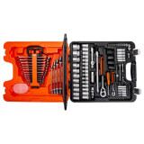 Jeu de douilles cles mixtes douilles tournevis Bahco S108