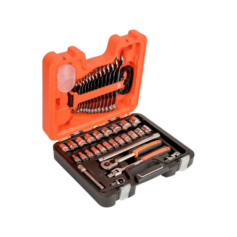 Jeu de douilles metrique et jeu de cles mixtes Bahco S400