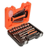 Jeu de douilles metrique et jeu de cles mixtes Bahco S400