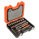 Jeu de douilles metrique et jeu de cles mixtes Bahco S400