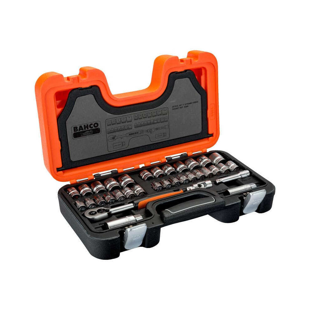 Jeu de douilles 6 pans 38 Bahco S380