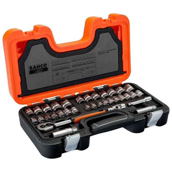 Jeu de douilles 6 pans 38 Bahco S380
