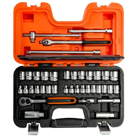 Jeu de douilles 6 pans 38 Bahco S380
