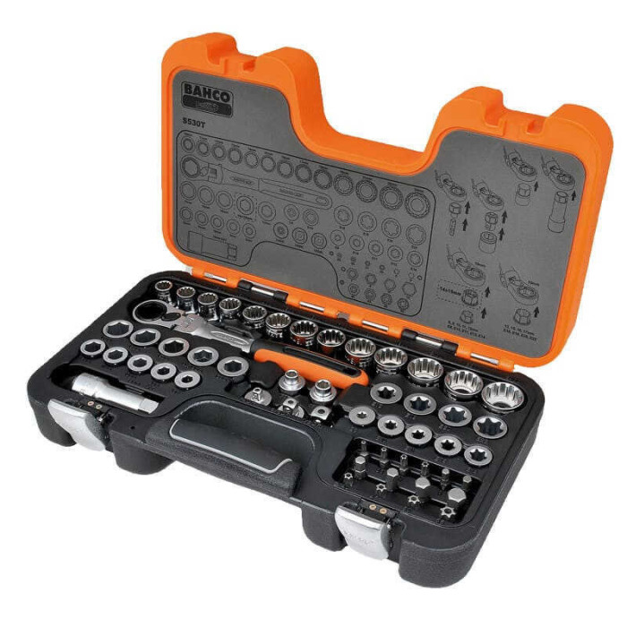Jeu douilles traversantes Bahco BHS530T