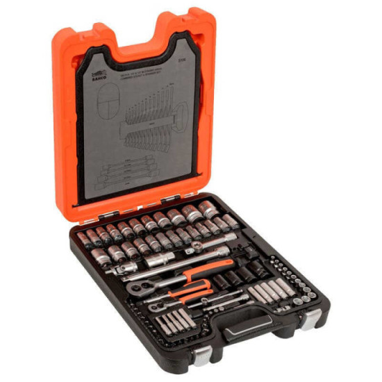 Malette 106 douilles Bahco S106