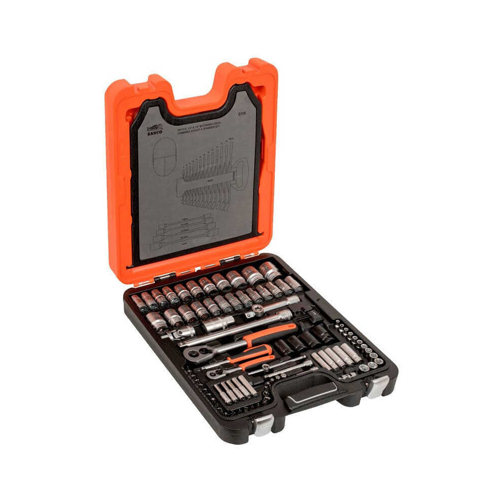 Malette 106 douilles Bahco S106