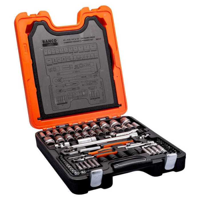 Coffret 94 douilles Bahco S87+7 au prix HT