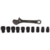 Cle a molette multifonction 10 douilles Makita b 65458