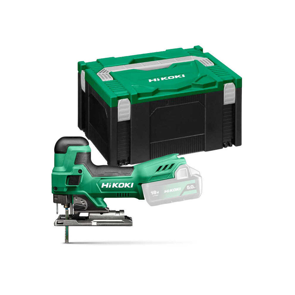 HiKOKI CJ18DBW2Z Scie sauteuse 18V poignée champignon HitCase nue | ProForPro