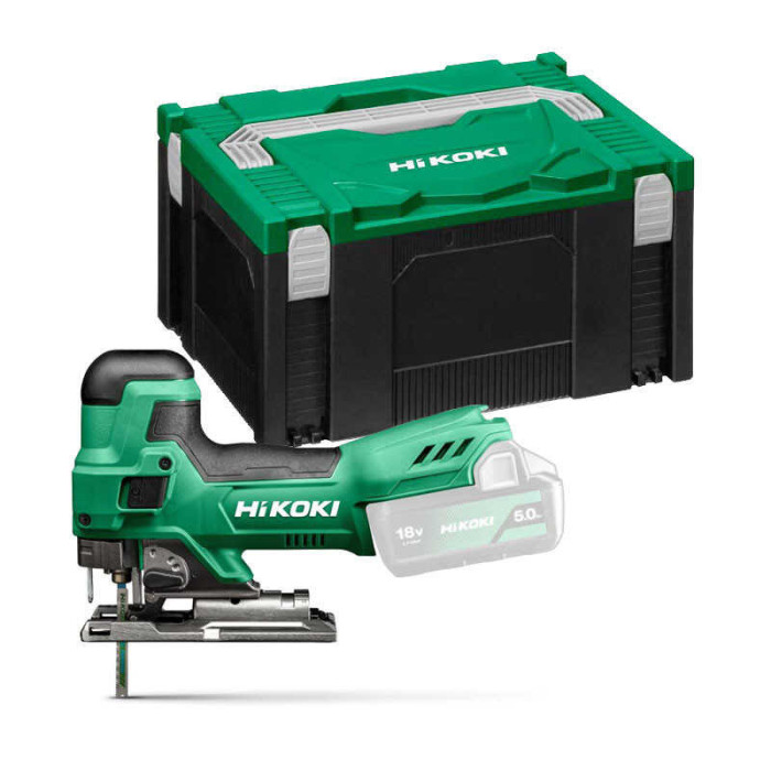 HiKOKI CJ18DBW2Z Scie sauteuse 18V poignée champignon HitCase nue | ProForPro