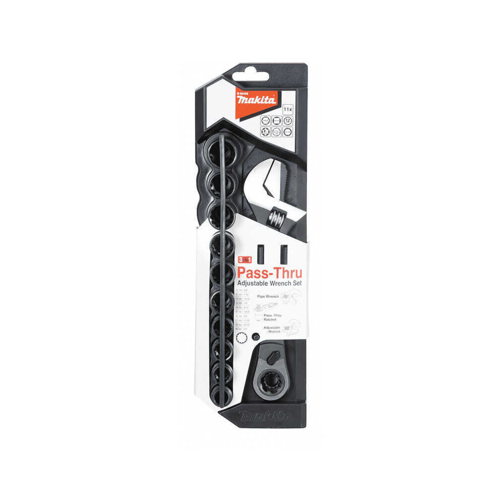 Cle a molette multifonction 10 douilles Makita b 65458