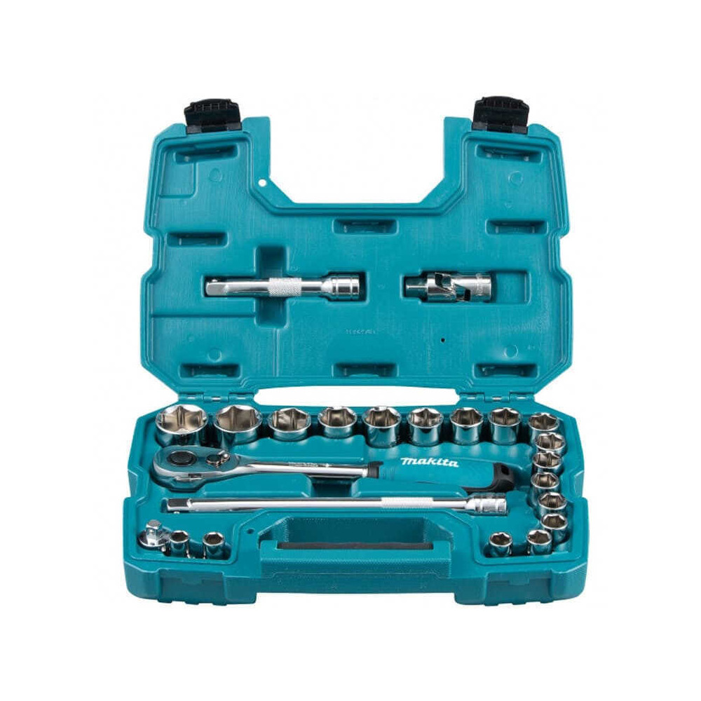 Coffret cle a cliquet 12 23 pcs Makita b 65589