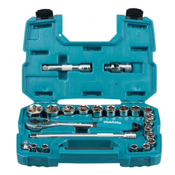 Coffret cle a cliquet 12 23 pcs Makita b 65589