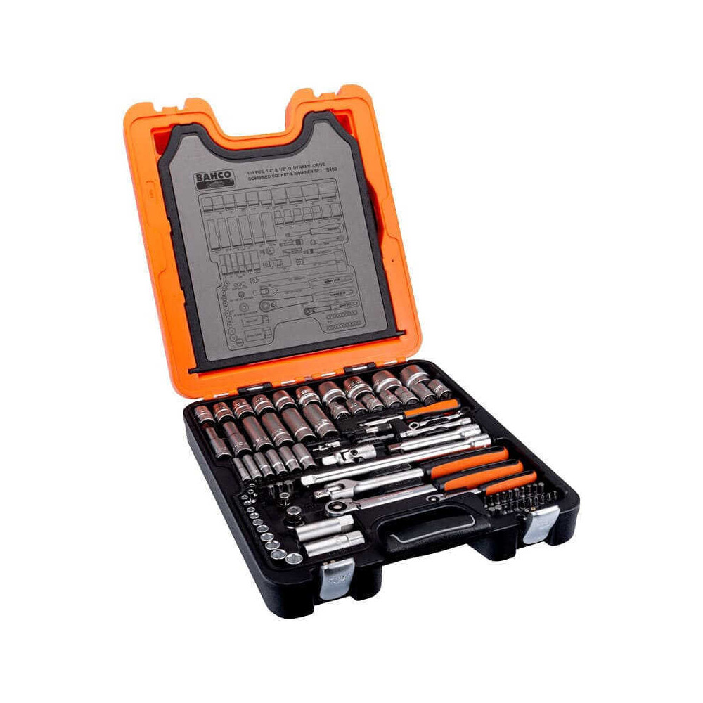 Coffret 103 cles douilles Bahco S103