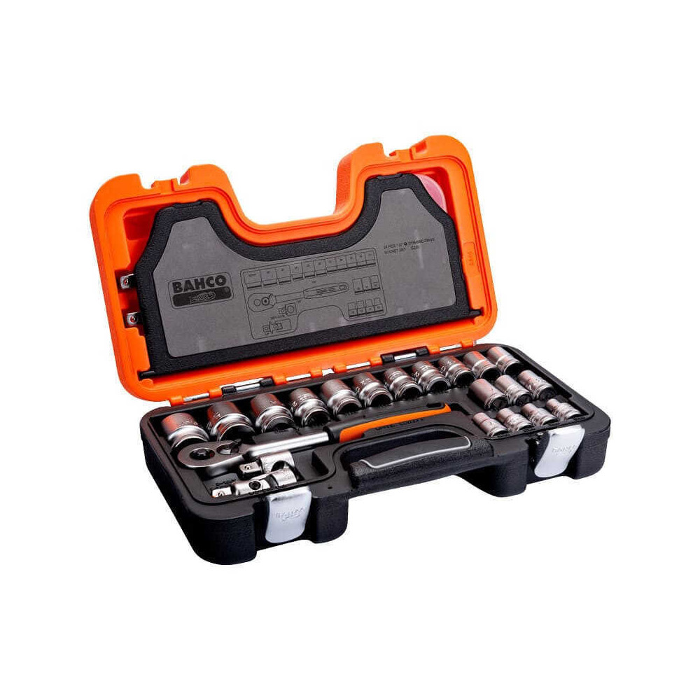 Assortiment 24 douilles Bahco S240 1/2 pouce au prix HT