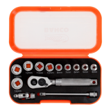 Jeu de douilles 12 pans 14 13 pcs Bahco S13MC105