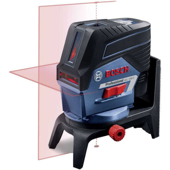 Laser points et lignes combine 12V 1X20 ah GCL2 50 c support RM3 Bosch 0601066G04