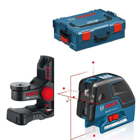 Niveau laser 5 points gcl 25 support bm 1 Bosch 0601066B03