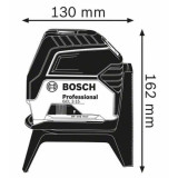 Bosch 0601066E00 laser combine points et lignes gcl 2 15