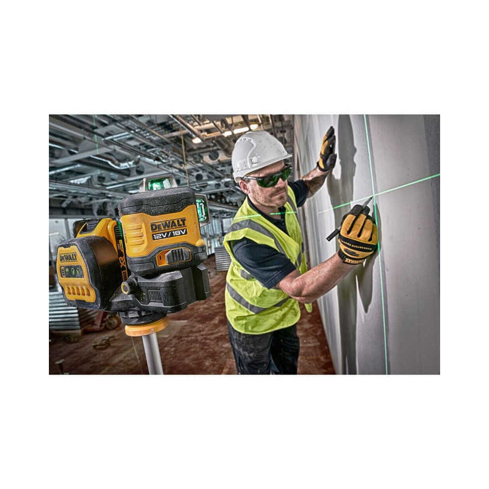 Niveau laser multi lignes vert Dewalt DCE089D1G18