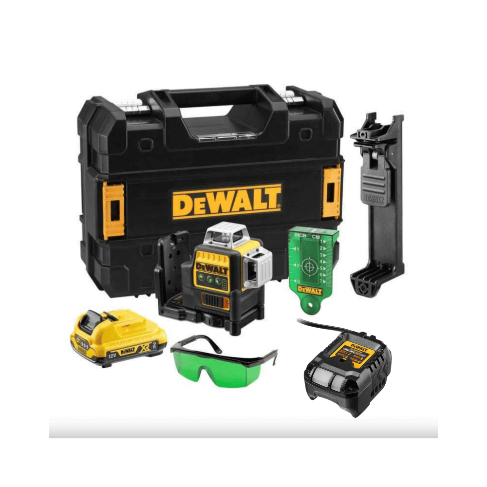 Niveau laser multi lignes vert Dewalt DCE089D1G