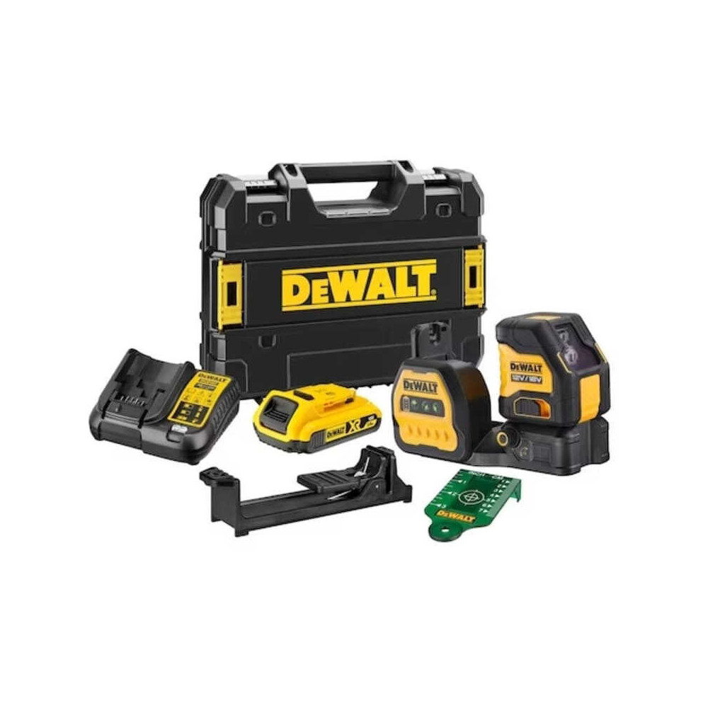 Niveau laser multi lignes vert Dewalt DCE088D1G18