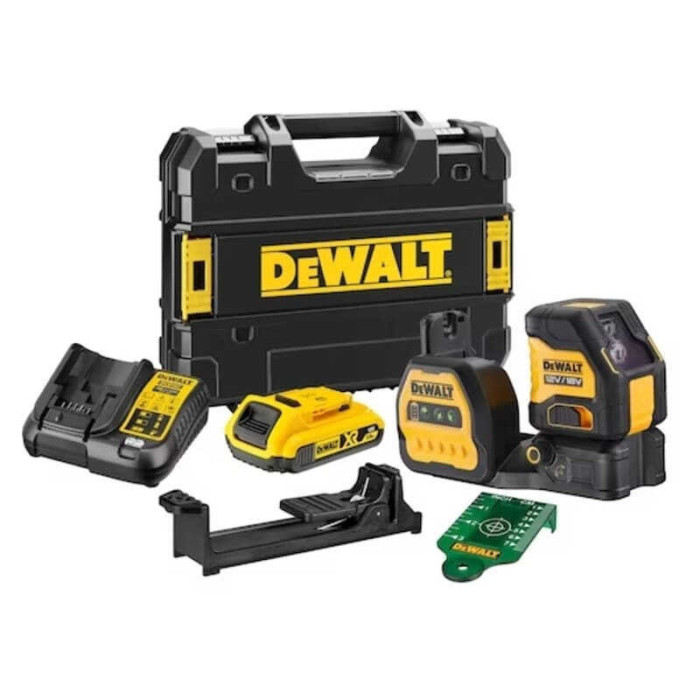 Niveau laser multi lignes vert Dewalt DCE088D1G18