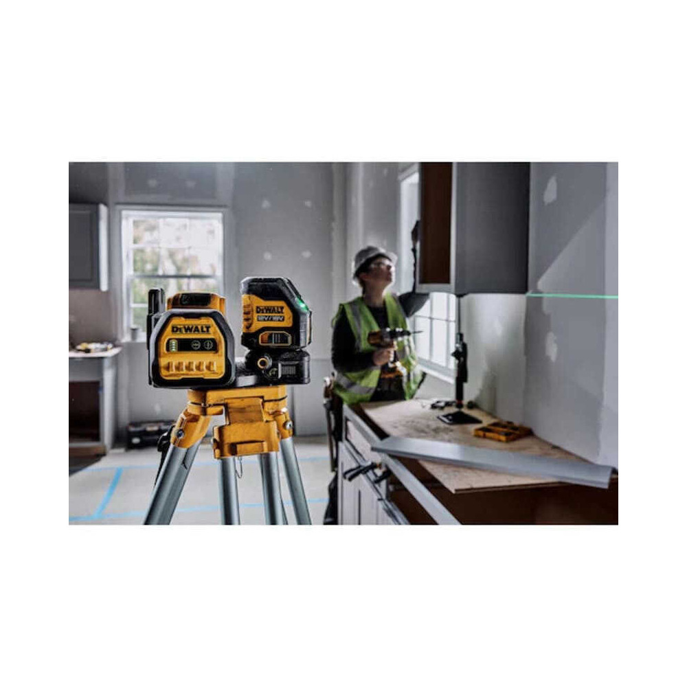 Niveau laser multi lignes vert Dewalt DCE088D1G18