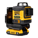 Laser multilignes xr 18V 1X2AH coffret Dewalt DCLE34031D1 qw
