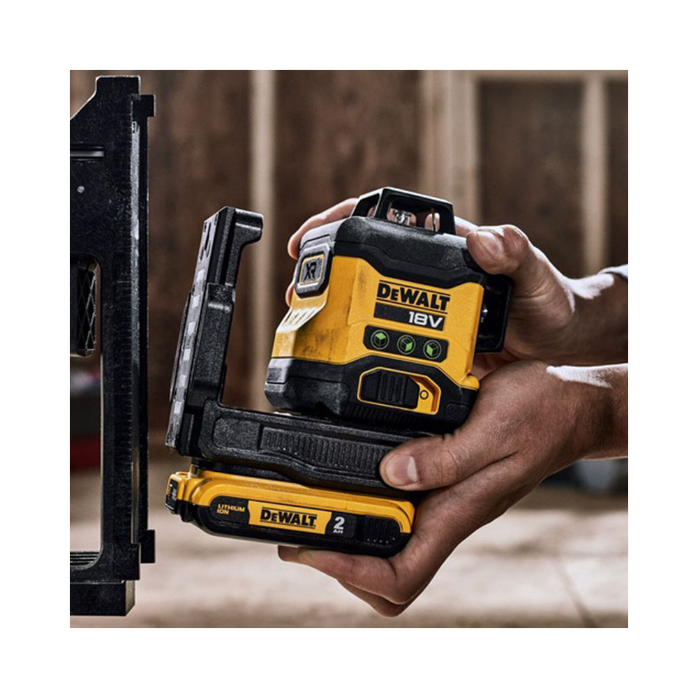 Laser multilignes xr 18V 1X2AH coffret Dewalt DCLE34031D1 qw