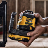 Laser multilignes xr 18V 1X2AH coffret Dewalt DCLE34031D1 qw