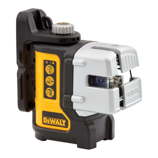 Niveau laser multilignes 3 faisceaux verts 4 piles aa Dewalt DW089CG xj
