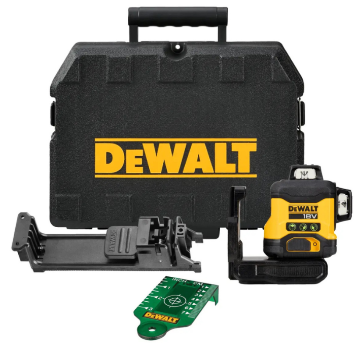 Niveau laser multiligne 3X360 xr 18V solo faisceau vert Dewalt DCLE34031N xj