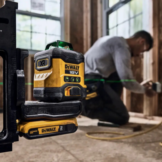 Niveau laser multiligne 3X360 xr 18V solo faisceau vert Dewalt DCLE34031N xj