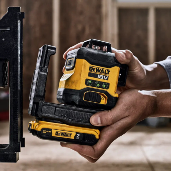 Niveau laser multiligne 3X360 xr 18V solo faisceau vert Dewalt DCLE34031N xj