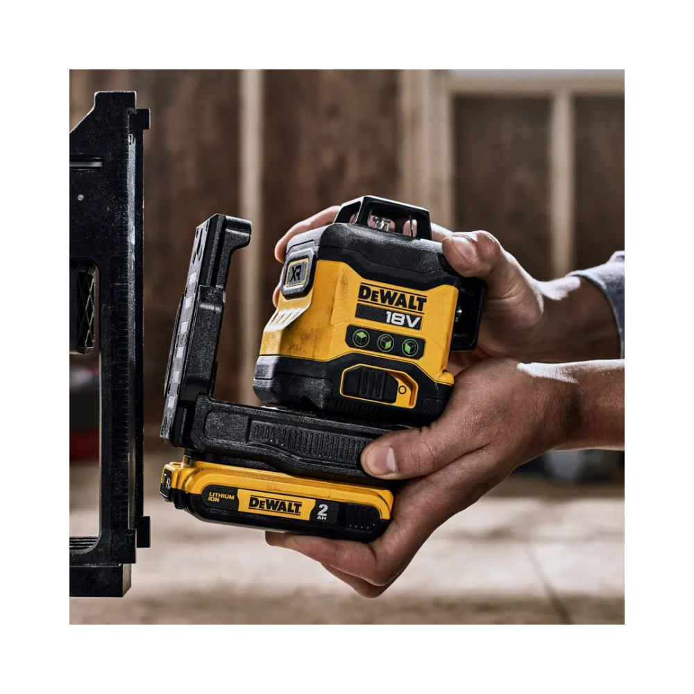 Niveau laser multiligne 3X360 xr 18V solo faisceau vert Dewalt DCLE34031N xj