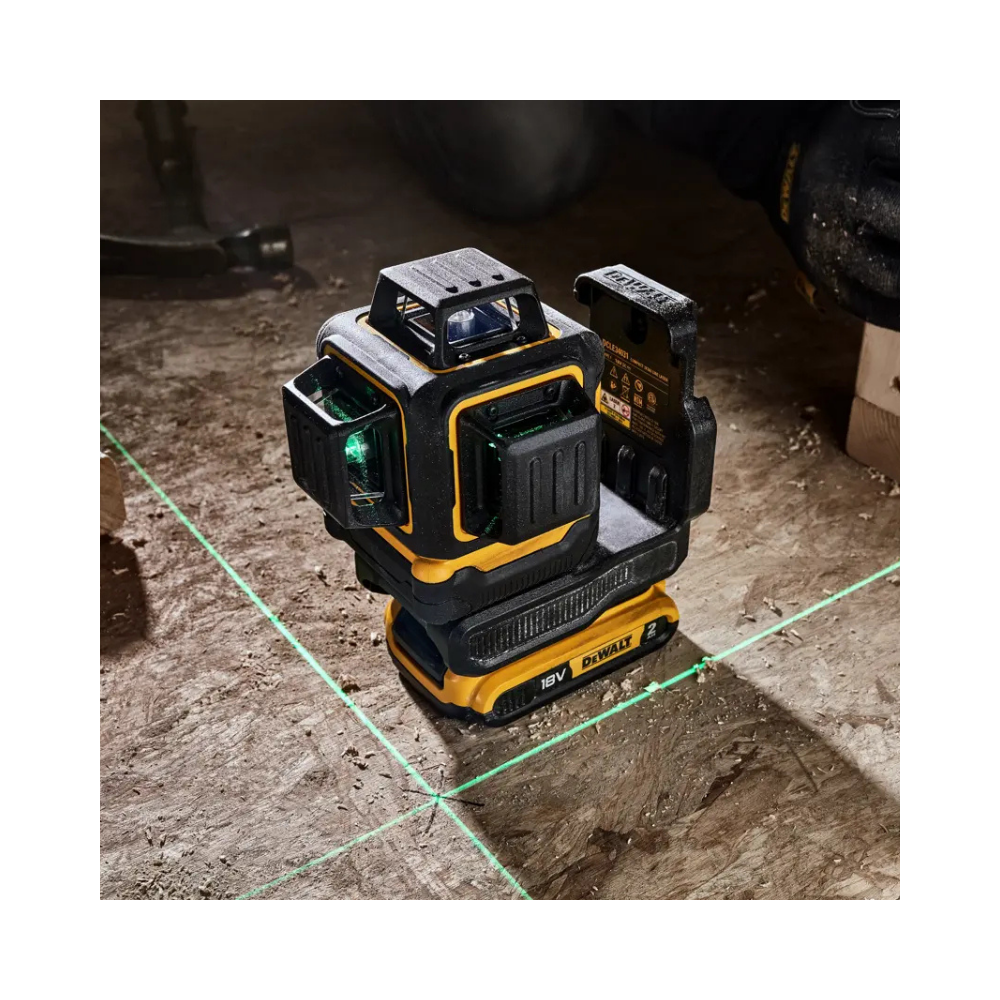 Niveau laser multiligne 3X360 xr 18V solo faisceau vert Dewalt DCLE34031N xj