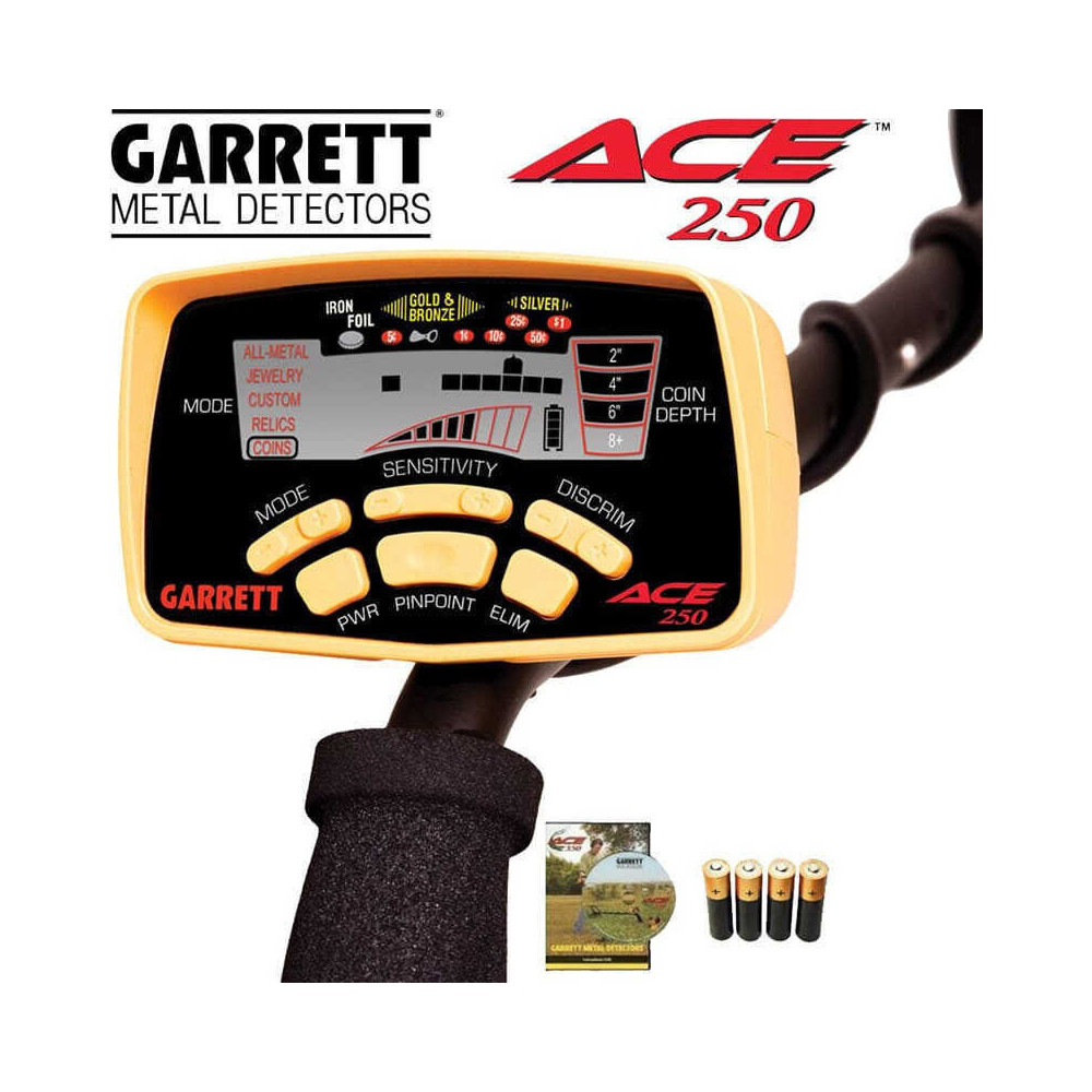 Detecteur de metaux garrett ace 250