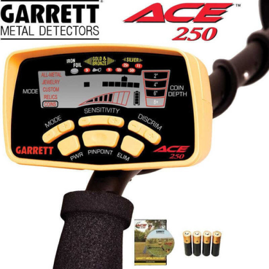 Detecteur de metaux garrett ace 250