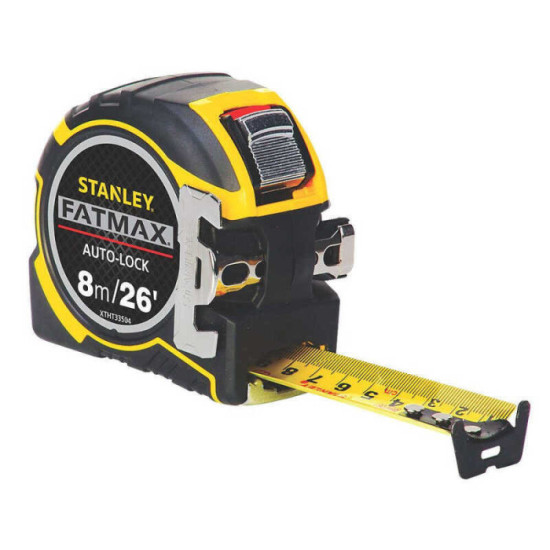 Mètre 8 m fatmax avec ruban adhesif Stanley XTHTO-33504