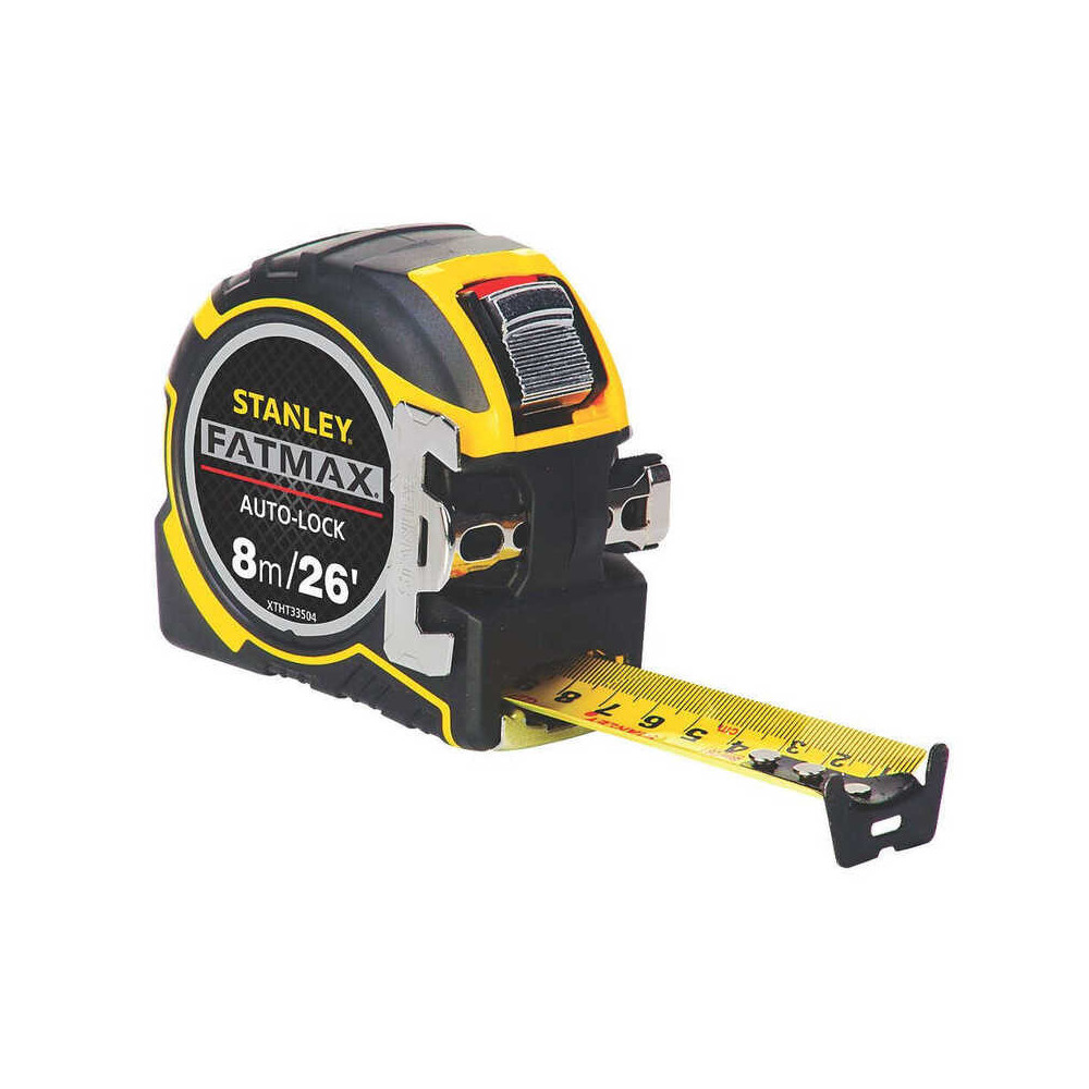 Mètre 8 m fatmax avec ruban adhesif Stanley XTHTO-33504
