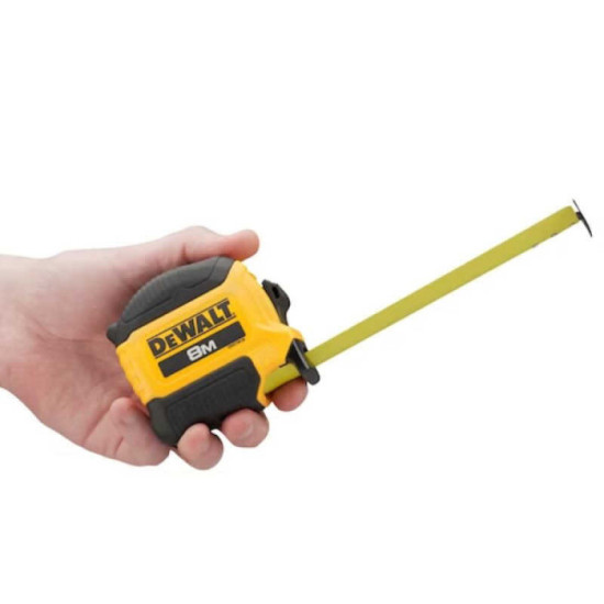 Mètre ruban compact de 8M DeWalt DWHT38128-0 au prix HT