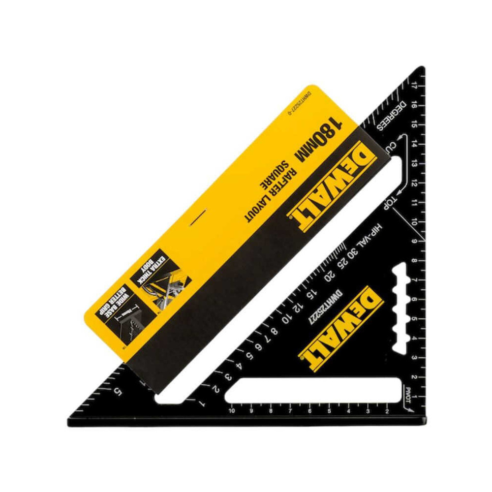 Équerre de menuisier 180 mm DeWalt DWHT25227-0 au prix HT
