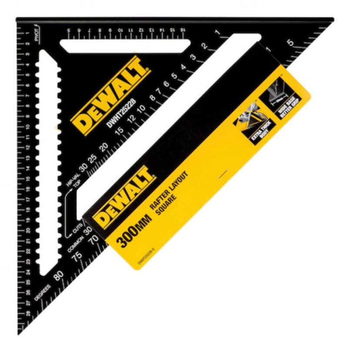 Équerre de menuisier 300 mm DeWalt DWHT25228-0 au prix HT