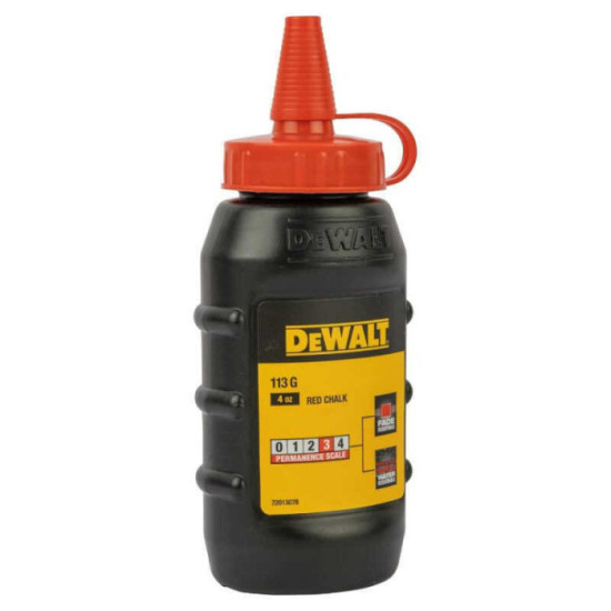 Cordeau à frapper 30M avec craie rouge DeWalt DWHT47408-0