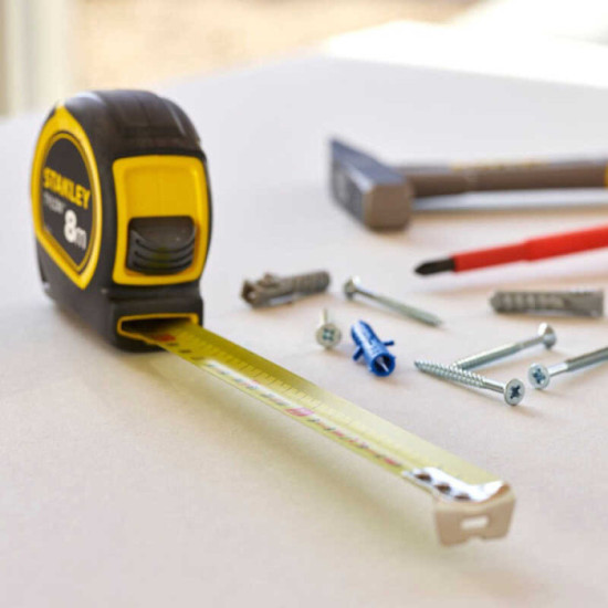 Mesure bi-matière Tylon™ 8 m x 25 mm Stanley 0-30-657 au prix HT