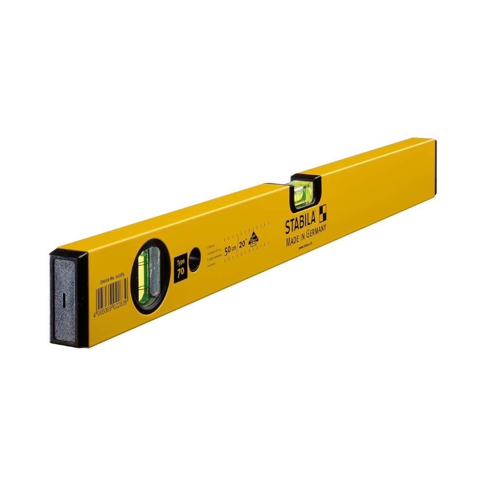 Niveau à bulle 50CM type 70 02283 Stabila STB-02283 au prix HT